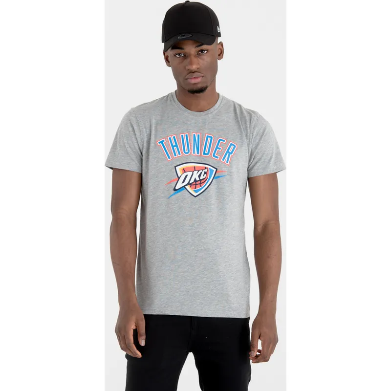 t-shirt-kort-aerme-gra-de-fra-oklahoma-city-thunder-nba-af-new-era