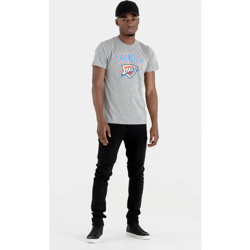 t-shirt-kort-aerme-gra-de-fra-oklahoma-city-thunder-nba-af-new-era