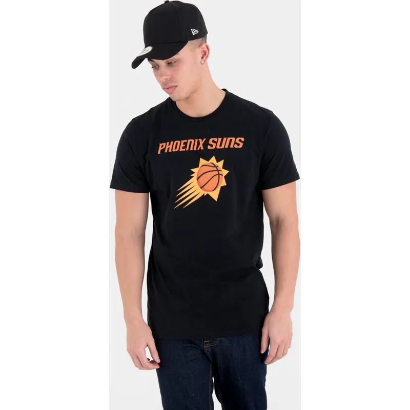 t-shirt-kort-aerme-sort-de-fra-phoenix-suns-nba-af-new-era