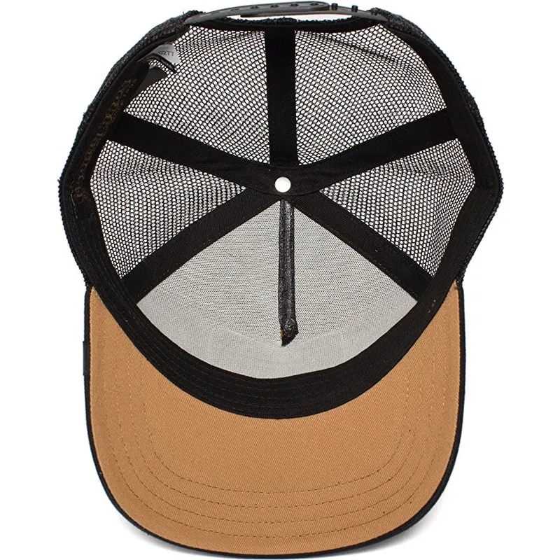 kasketter-buet-sort-snapback-the-farm-af-goorin-bros kasketter-buet-sort-snapback-the-farm-af-goorin-bros