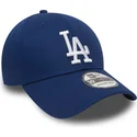 kasketter-buet-bla-tilpasset-39thirty-essential-fra-los-angeles-dodgers-mlb-af-new-era