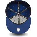 bla-fladskygget-justerbar-59fifty-essential-new-york-yankees-mlb-kasket-fra-new-era