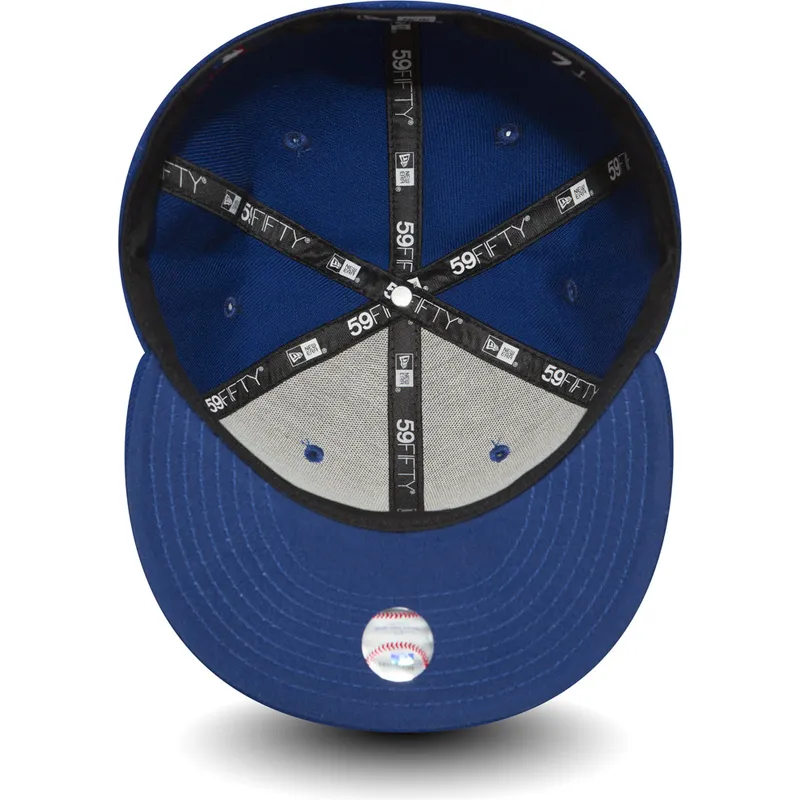 kasketter-flad-bla-tilpasset-59fifty-essential-fra-new-york-yankees-mlb-af-new-era