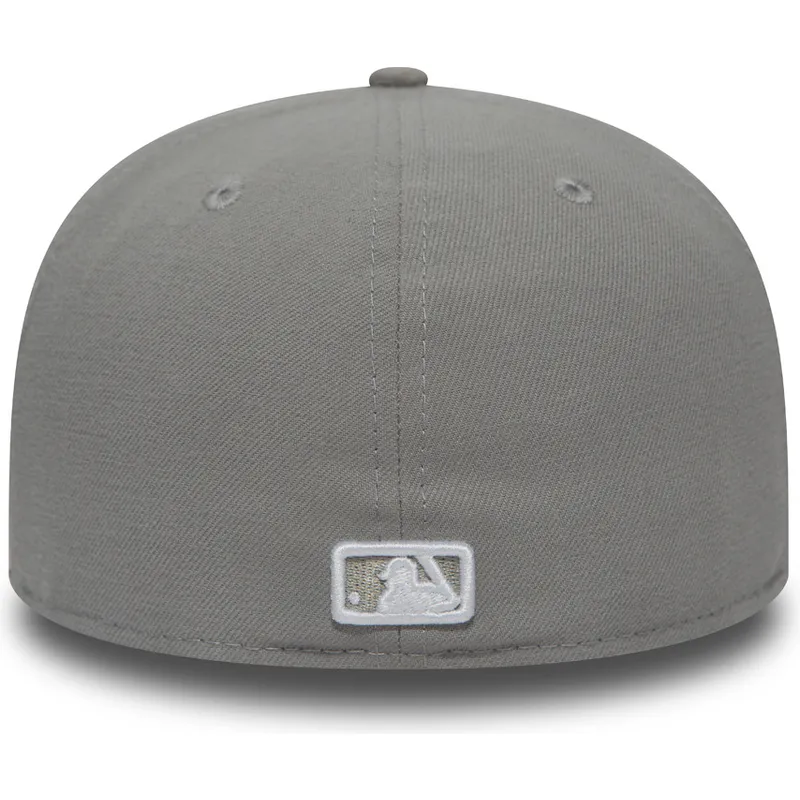 kasketter-flad-gra-tilpasset-59fifty-essential-fra-new-york-yankees-mlb-af-new-era