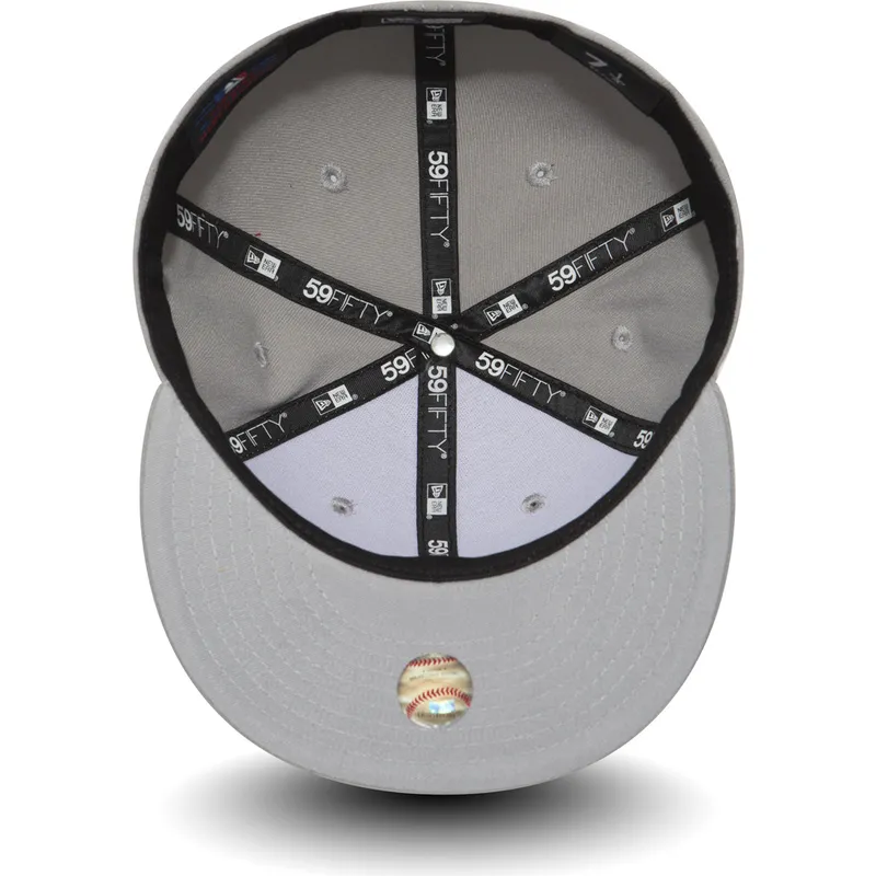 kasketter-flad-gra-tilpasset-59fifty-essential-fra-new-york-yankees-mlb-af-new-era
