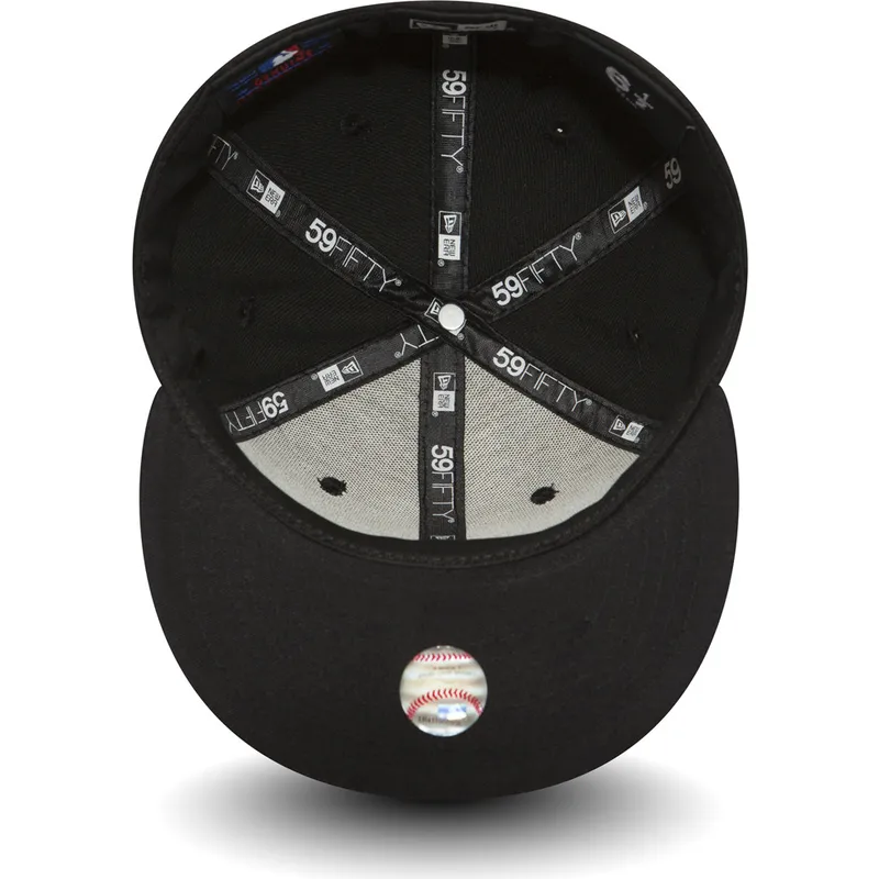 kasketter-flad-sort-tilpasset-til-barn-59fifty-essential-fra-new-york-yankees-mlb-af-new-era kasketter-flad-sort-tilpasset-til-barn-59fifty-essential-fra-new-york-yankees-mlb-af-new-era