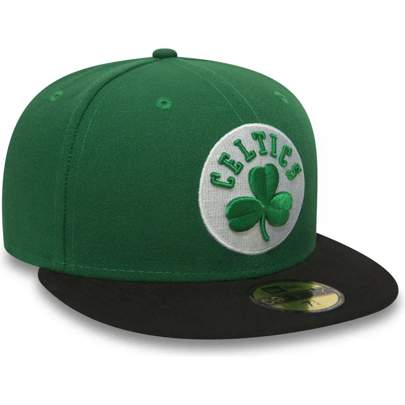 gron-fitted-59fifty-essential-flat-cap-fra-boston-celtics-nba-af-new-era