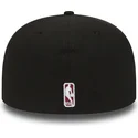 sort-justerbar-flat-cap-59fifty-essential-fra-miami-heat-nba-fra-new-era