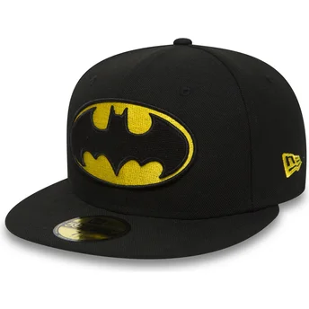 kasketter-flad-sort-tilpasset-59fifty-af-new-era