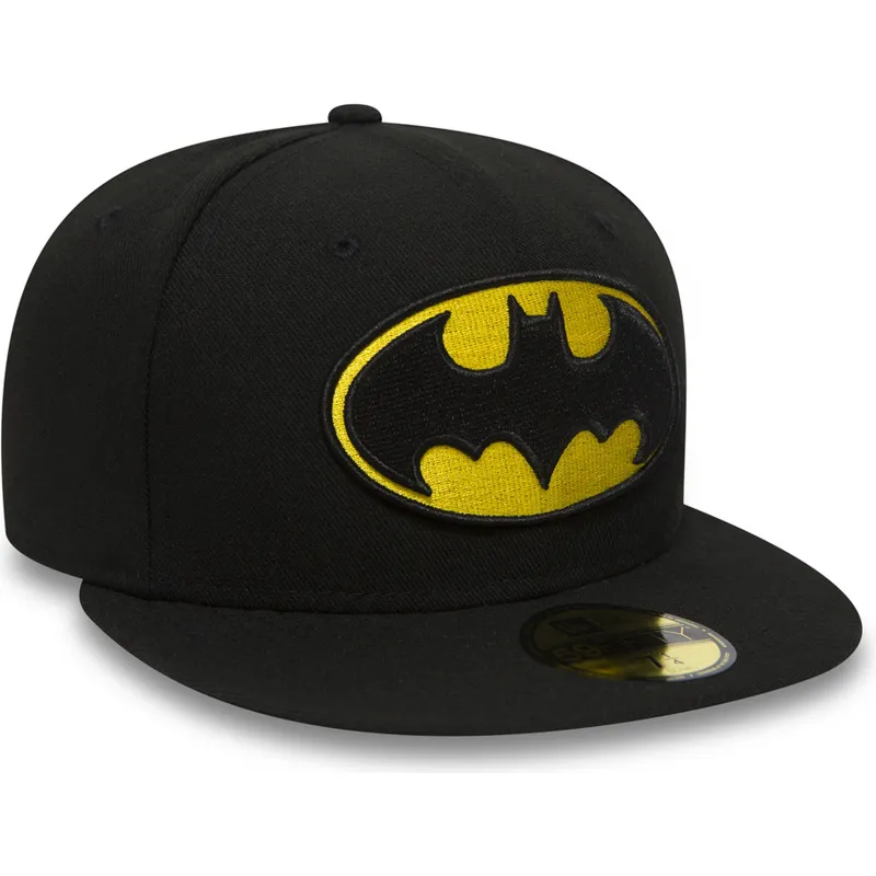 kasketter-flad-sort-tilpasset-59fifty-af-new-era