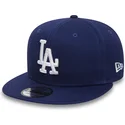 justerbar-bla-flad-kasket-9fifty-essential-fra-los-angeles-dodgers-mlb-fra-new-era