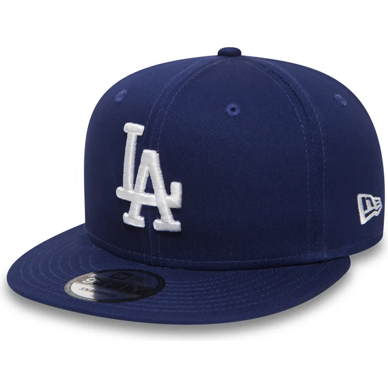 justerbar-bla-flad-kasket-9fifty-essential-fra-los-angeles-dodgers-mlb-fra-new-era