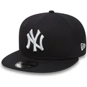 justerbar-marinebla-flad-kasket-9fifty-essential-fra-new-york-yankees-mlb-af-new-era
