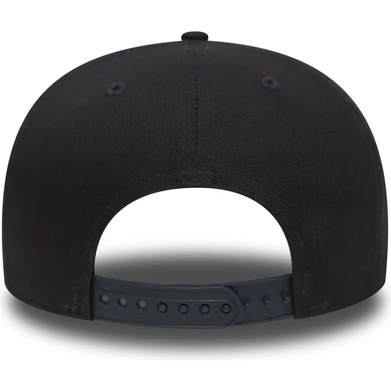 justerbar-marinebla-flad-kasket-9fifty-essential-fra-new-york-yankees-mlb-af-new-era