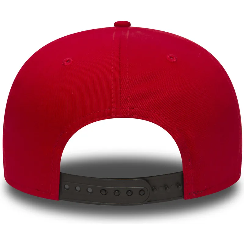 kasketter-flad-rod-snapback-ajustable-9fifty-cotton-block-fra-new-york-yankees-mlb-af-new-era