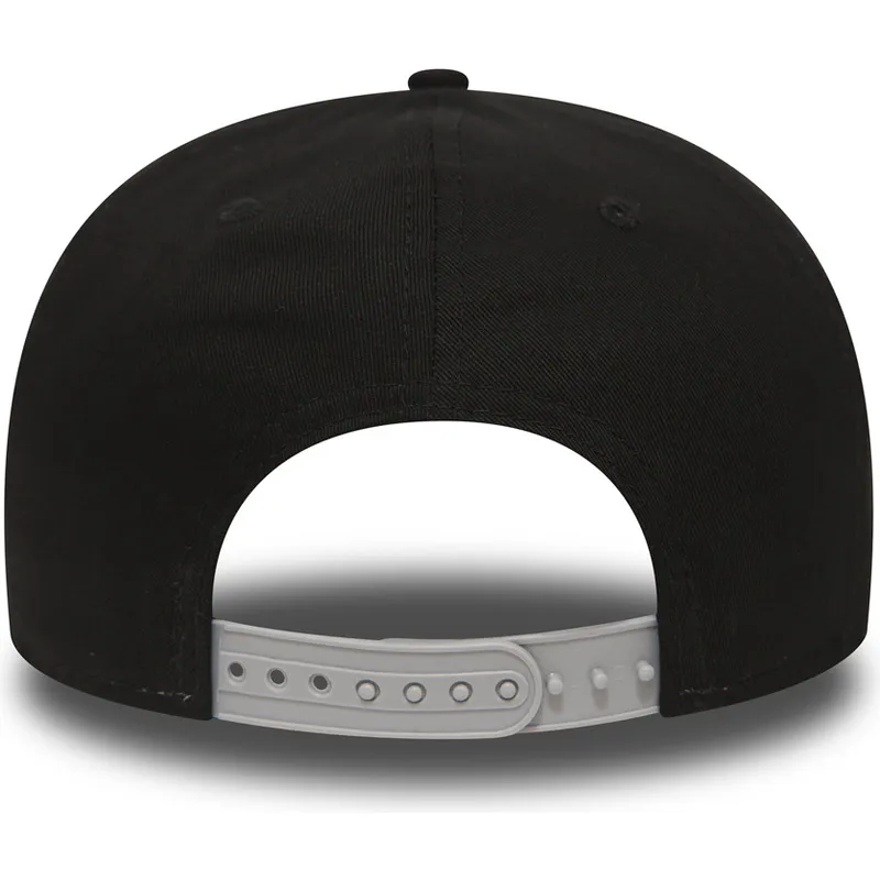 kasketter-flad-sort-snapback-ajustable-9fifty-cotton-block-fra-new-york-yankees-mlb-af-new-era