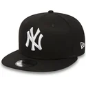 new-era-new-york-yankees-mlb-9fifty-white-on-black-justerbar-sort-fladskaerm-kasket