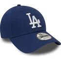 los-angeles-dodgers-mlb-9forty-essential-justerbar-bla-buet-kasket-fra-new-era