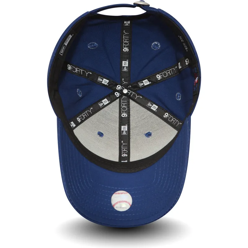 justerbar-bla-kurvet-kasket-9forty-essential-fra-new-york-yankees-mlb-fra-new-era