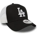 sort-clean-a-frame-trucker-kasket-fra-los-angeles-dodgers-mlb-fra-new-era