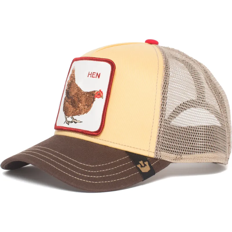 kasketter-buet-gul-snapback-the-farm-af-goorin-bros