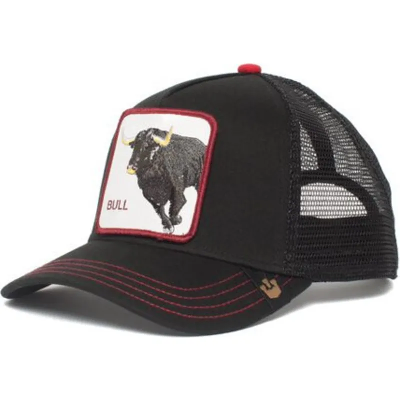kasketter-buet-sort-snapback-the-farm-af-goorin-bros