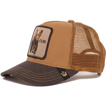 kasketter-buet-brun-snapback-til-barn-the-farm-af-goorin-bros