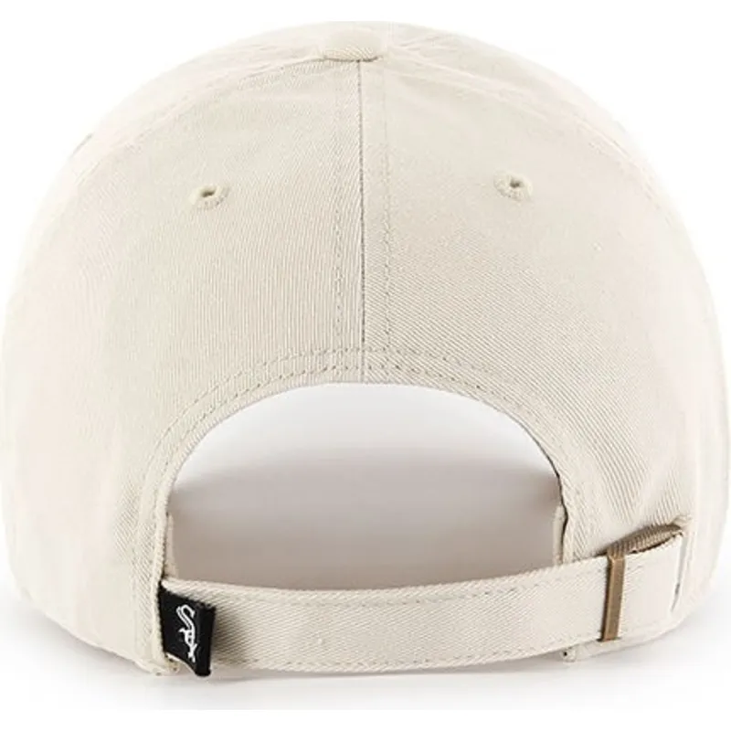 kasketter-buet-creme-justerbar-rem-fra-chicago-white-sox-mlb-af-47-brand