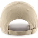 kasketter-buet-beige-justerbar-rem-caqui-negro-fra-los-angeles-dodgers-mlb-af-47-brand