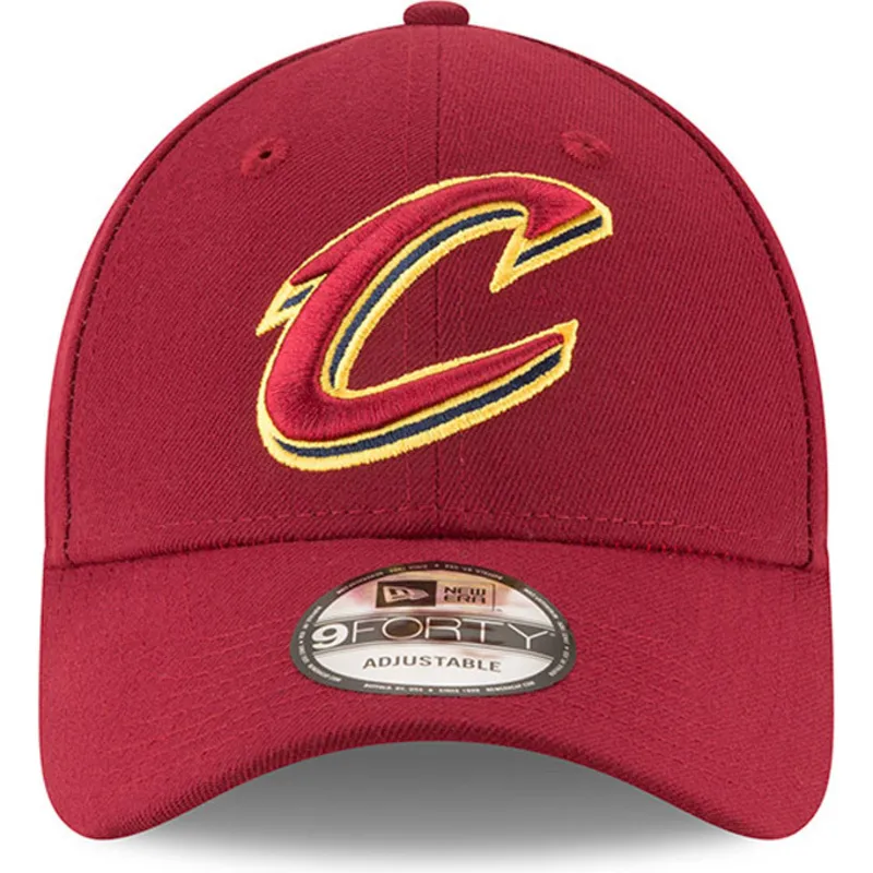 kasketter-buet-rod-justerbar-rem-9forty-the-league-fra-cleveland-cavaliers-nba-af-new-era