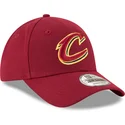kasketter-buet-rod-justerbar-rem-9forty-the-league-fra-cleveland-cavaliers-nba-af-new-era