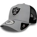 kasketter-buet-gra-snapback-essential-a-frame-fra-las-vegas-raiders-nfl-af-new-era