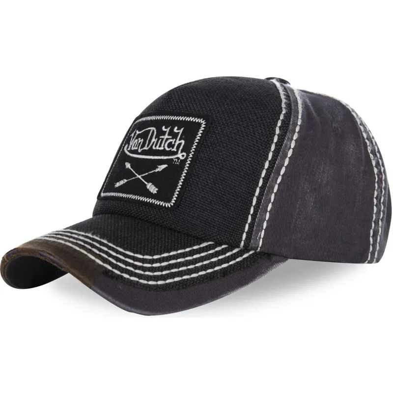 kasketter-buet-sort-justerbar-rem-af-von-dutch