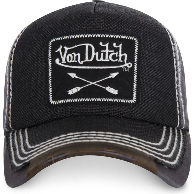 kasketter-buet-sort-justerbar-rem-af-von-dutch