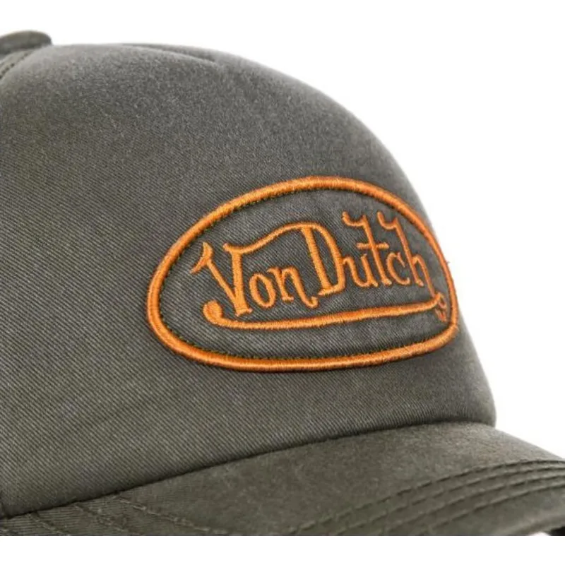 kasketter-buet-gron-justerbar-rem-af-von-dutch