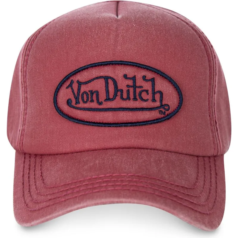 kasketter-buet-rod-justerbar-rem-af-von-dutch kasketter-buet-rod-justerbar-rem-af-von-dutch