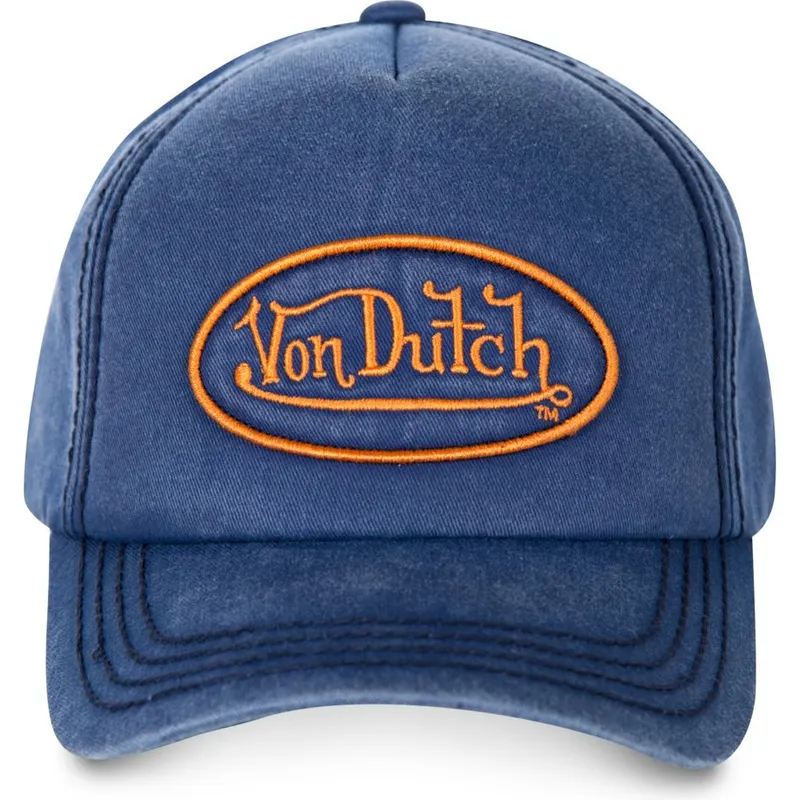 kasketter-buet-bla-justerbar-rem-af-von-dutch