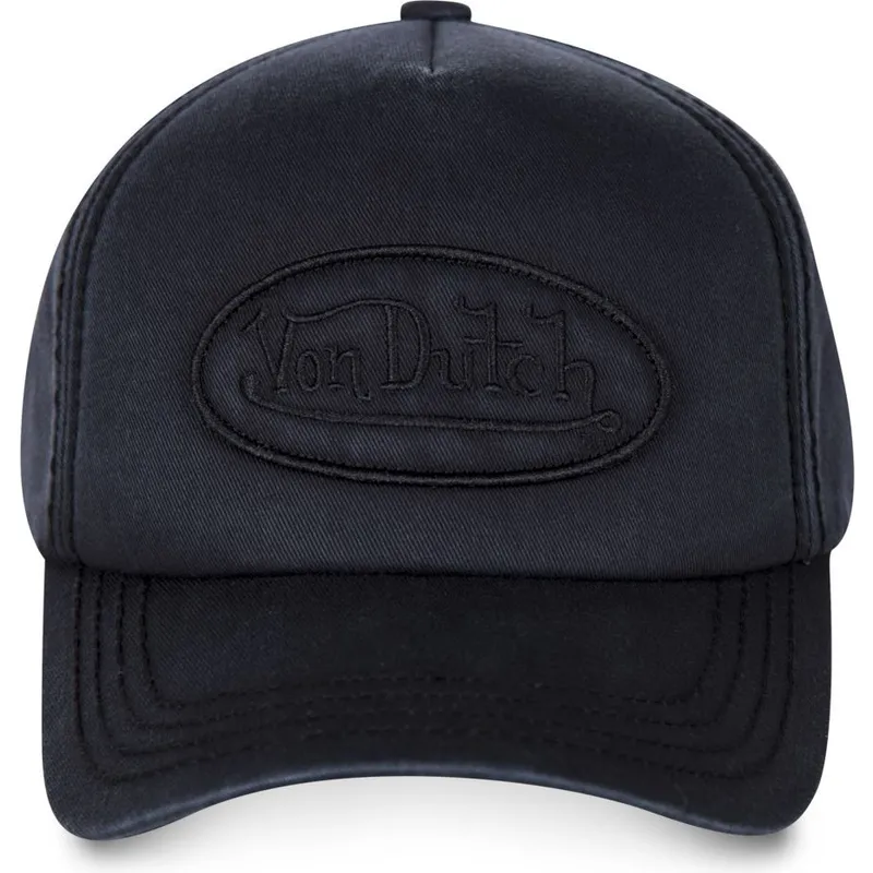 kasketter-buet-sort-justerbar-rem-af-von-dutch