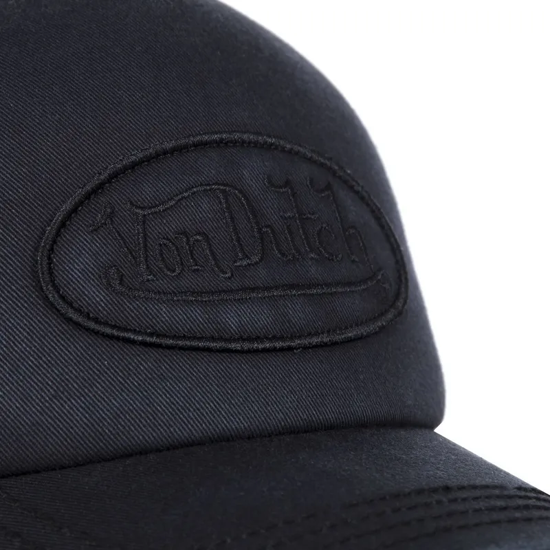 kasketter-buet-sort-justerbar-rem-af-von-dutch