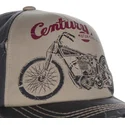 kasketter-buet-gra-justerbar-rem-af-von-dutch