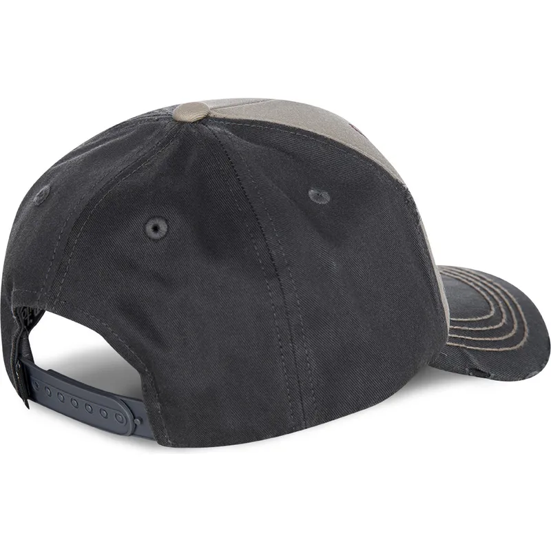 kasketter-buet-gra-justerbar-rem-af-von-dutch