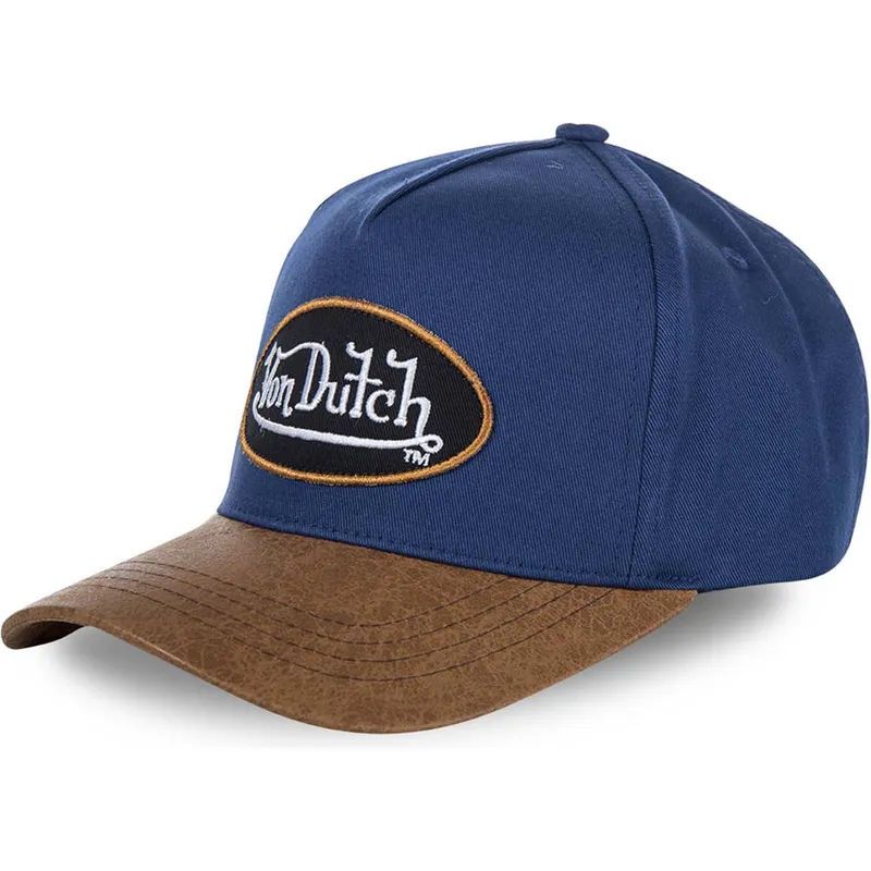 kasketter-buet-bla-justerbar-rem-af-von-dutch