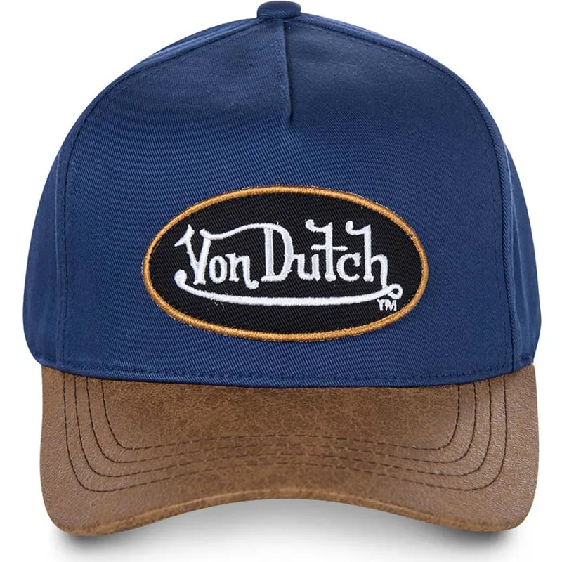 kasketter-buet-bla-justerbar-rem-af-von-dutch