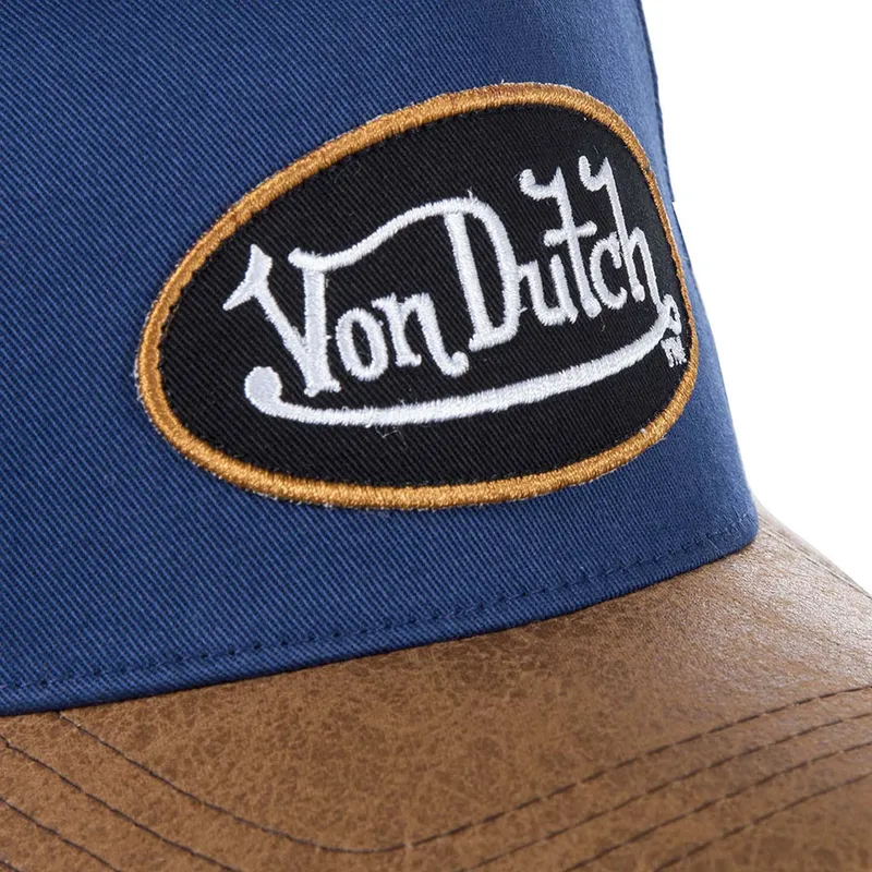 kasketter-buet-bla-justerbar-rem-af-von-dutch