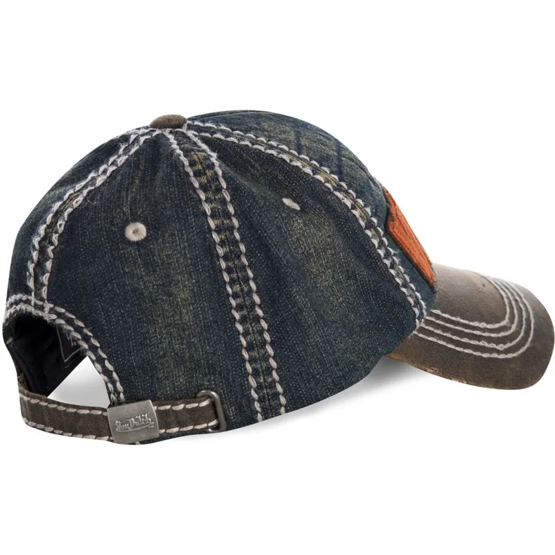kasketter-buet-bla-justerbar-rem-af-von-dutch kasketter-buet-bla-justerbar-rem-af-von-dutch