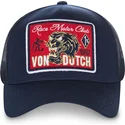 trucker-kasket-marinebla-famous2-fra-von-dutch