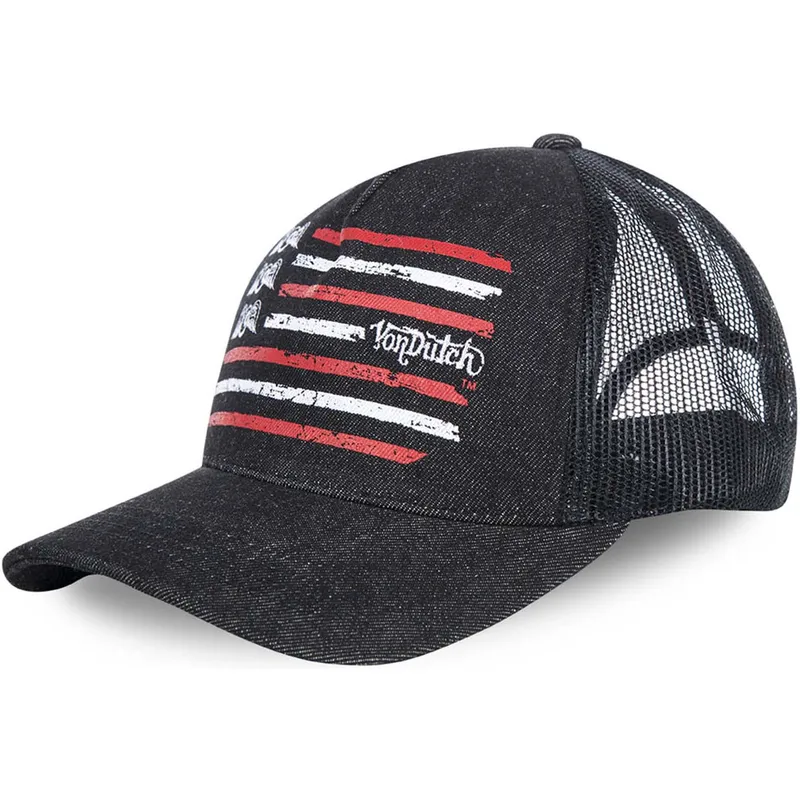 kasketter-buet-sort-snapback-af-von-dutch