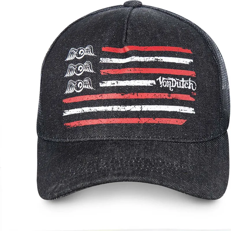 kasketter-buet-sort-snapback-af-von-dutch