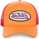 trucker-kasket-orange-og-rod-fresh03-fra-von-dutch