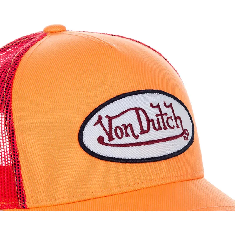 trucker-kasket-orange-og-rod-fresh03-fra-von-dutch
